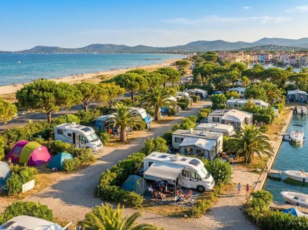 Camping à port‑grimaud : entre lac et mer