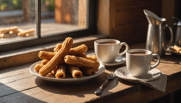 Churros con chocolate : le rituel matinal