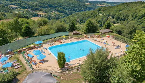 Où trouver un camping avec piscine chauffée dans l'aveyron ?