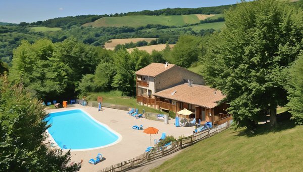 Où trouver un camping avec piscine chauffée dans l'aveyron ?
