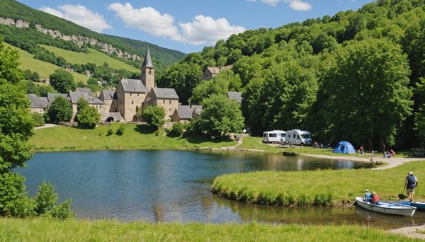 Lieux incontournables aveyron et lieux typiques aux alentours - camping le lac aux oiseaux