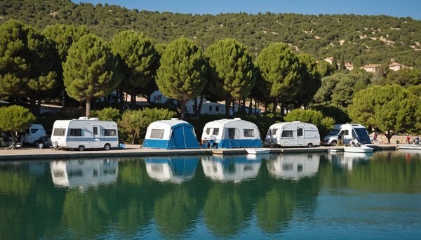 Camping à port‑grimaud : entre lac et mer