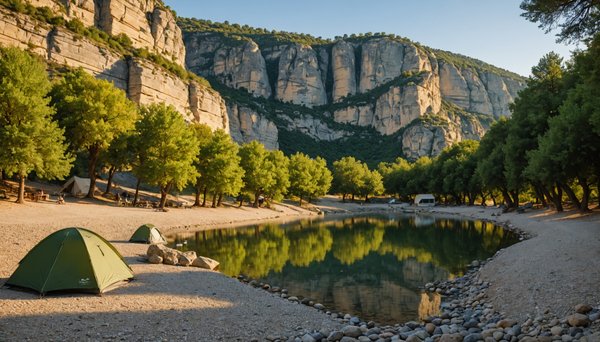 Où camper près de vallon pont d'arc pour profiter des plus beaux spots ?